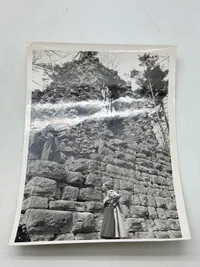Originalt SS pressefoto Von Schalburg med frue