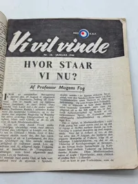 Originalt sjældent sort propaganda nedkastet fra allierede fly WW2 var forbundet med dødsstraf at besidde
