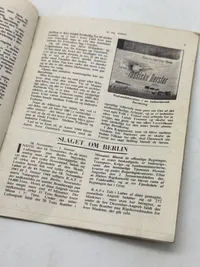 Originalt sjældent sort propaganda nedkastet fra allierede fly WW2 var forbundet med dødsstraf at besidde