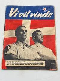 Originalt sjældent sort propaganda nedkastet fra allierede fly WW2 var forbundet med dødsstraf at besidde