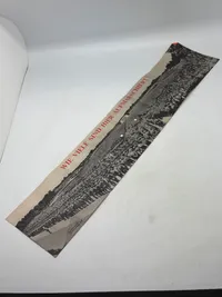 Originalt sjældent sort propaganda nedkastet fra allierede fly WW2 var forbundet med dødsstraf at besidde