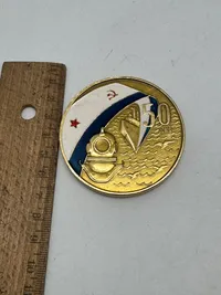 Russisk dykker medalje