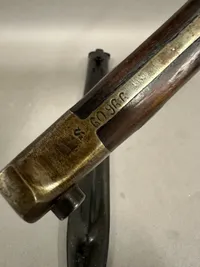 Finland bajonet model 29 ,mærket Hackman & Co,  hjembragt af Danske fra den Finske vineterkrig