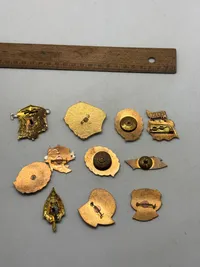 Samling store Russiske marine badges mm.