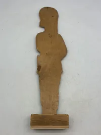 Sjælden stor garderfigur, træ ca 1920