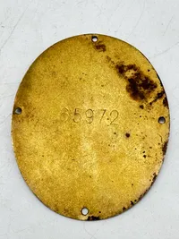 Originalt CB politi badge WW2
