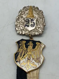 Originalt tysk veteranmærke fra 1920’erne