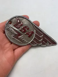 Originalt BSA Golden Flash skilt
