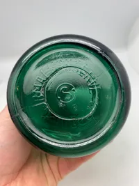 Original tysk Wehrmacht “normal konserves” glasflaske - ww2