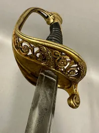 Original Fransk model 1845 officers sabel