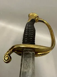 Original Fransk model 1845 officers sabel