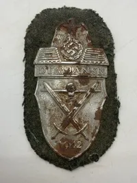Originalt “Demjansk” skjold - ww2
