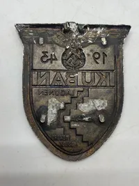 Originalt “Kuban” skjold - ww2