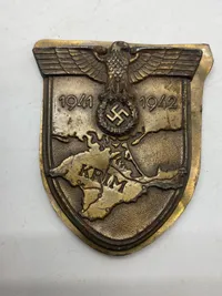 Originalt “Krim” skjold - ww2