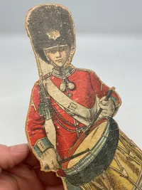 Sjælden stor garderfigur, træ ca 1920