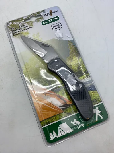 Uåbnet foldekniv