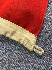 Ældre originalt dannebrogsflag
