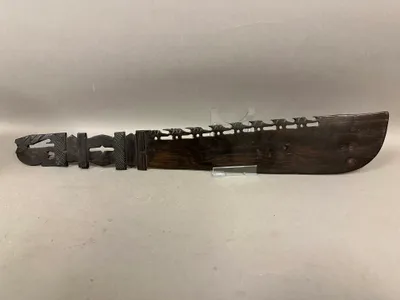 Original Afrikansk træsværd, af ironwood