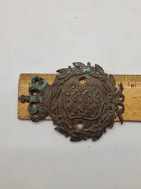 Originalt M/23 nummerplade skjold