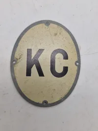 Originalt CB skjold - kommando central