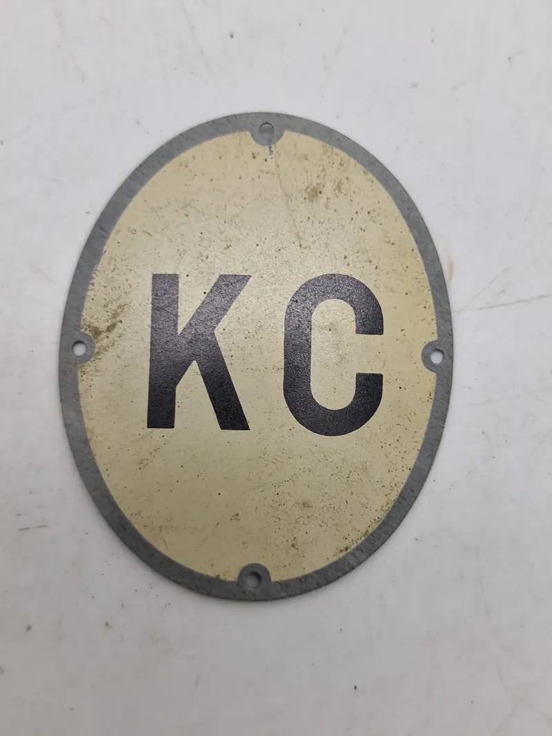 Originalt CB skjold - kommando central