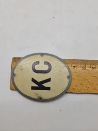 Originalt CB skjold - kommando central