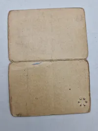 Originalt legitimationskort - ww2