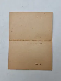 Originalt legitimationskort - ww2