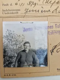 Originalt legitimationskort - ww2