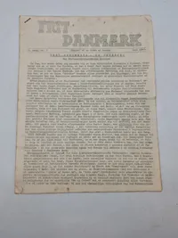 Samling originale illegale blade, ww2