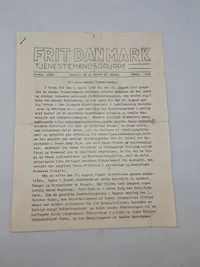 Samling originale illegale blade, ww2