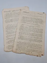 Samling originale illegale blade, ww2
