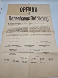 Samling originale illegale blade og plakater, ww2