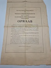Samling originale illegale blade og plakater, ww2