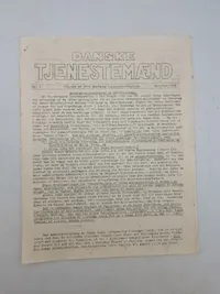Samling originale illegale blade og plakater, ww2