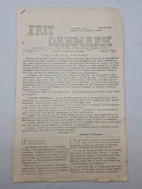 Samling originale illegale blade og plakater, ww2