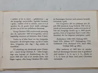 Originalt mindehæfte fra tjenesten i Livgarden