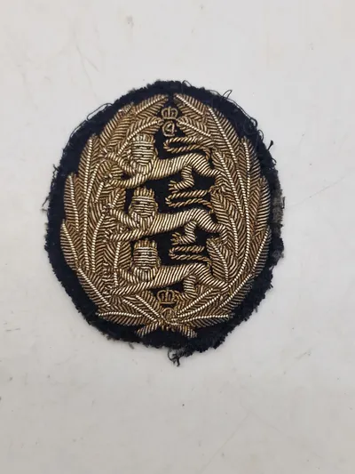 Originalt dansk blaser mærke  Sjællanske livregiment (Guldtræk)
