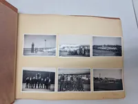 Originalt fotoalbum fra Almegaards kaserne