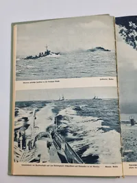 Original tysk Kriegsmarine bog ubåd mm