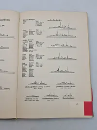 Original tysk Kriegsmarine bog ubåd mm
