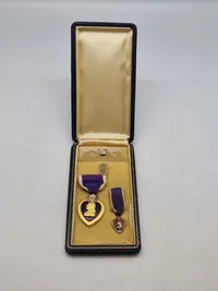 Original Purple Heart gruppe med æske