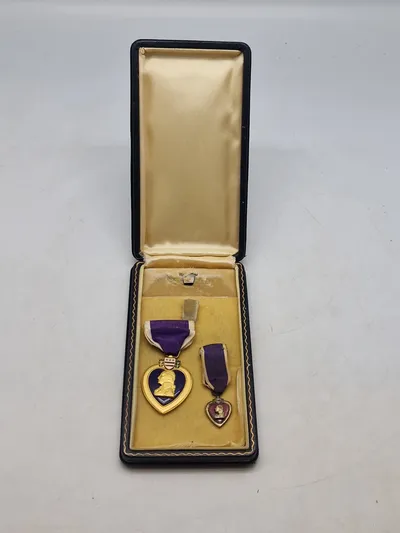 Original Purple Heart gruppe med æske