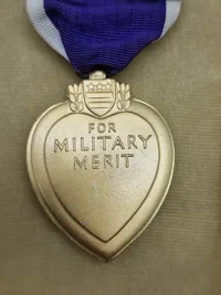 Original Purple Heart gruppe med æske