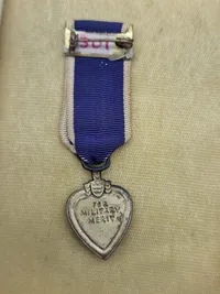 Original Purple Heart gruppe med æske