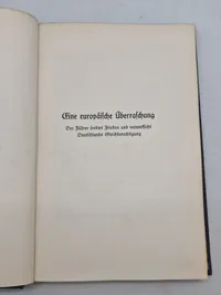 Original tysk propaganda bog fra 1941