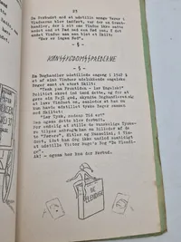 Originalt illegalt hæfte “Den kolde skulder”