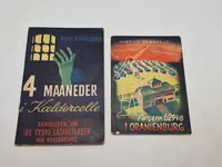 Hæfter fra lige efter krigen omhandlende KZ Lejre mm.