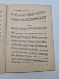 Hæfter fra lige efter krigen omhandlende KZ Lejre mm.