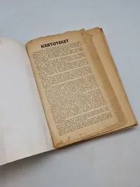 Originalt Bovrup kartotek med navne på DNSAP medlemmer og tyskervenlige danskere